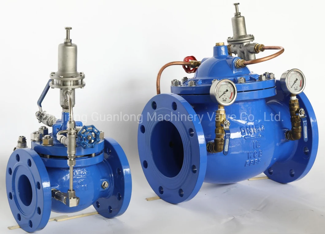 Diaphragm / Piston Water Control Pressure Reducing Regulating Valve (GL200X)