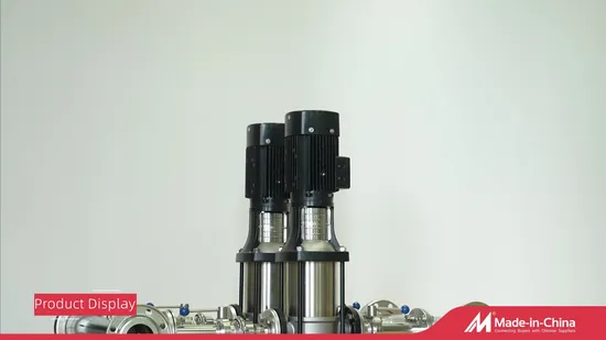 Stainless Steel Manifold for Booster Units