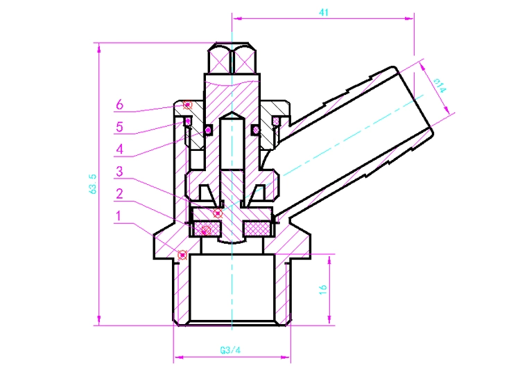 V&G 1/2 3/4 Connection Brass Drain Cock Shut off Valve Can Be Used on Hot Cold and Heating Systems